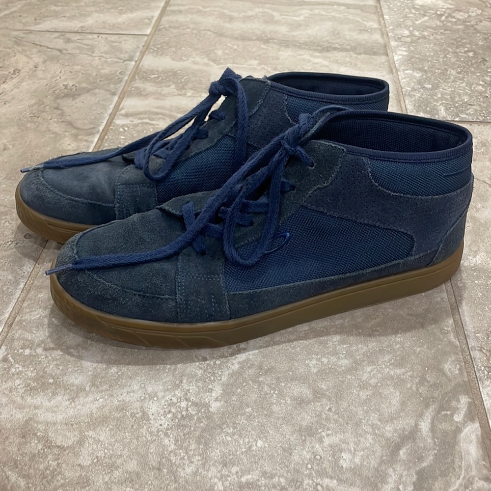 Oakley Mens Westcliff Blue Suede California Culture Skateboard Shoe Sz 10‎
